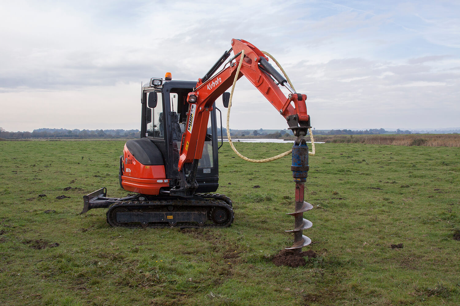 Digger with Auger Attach