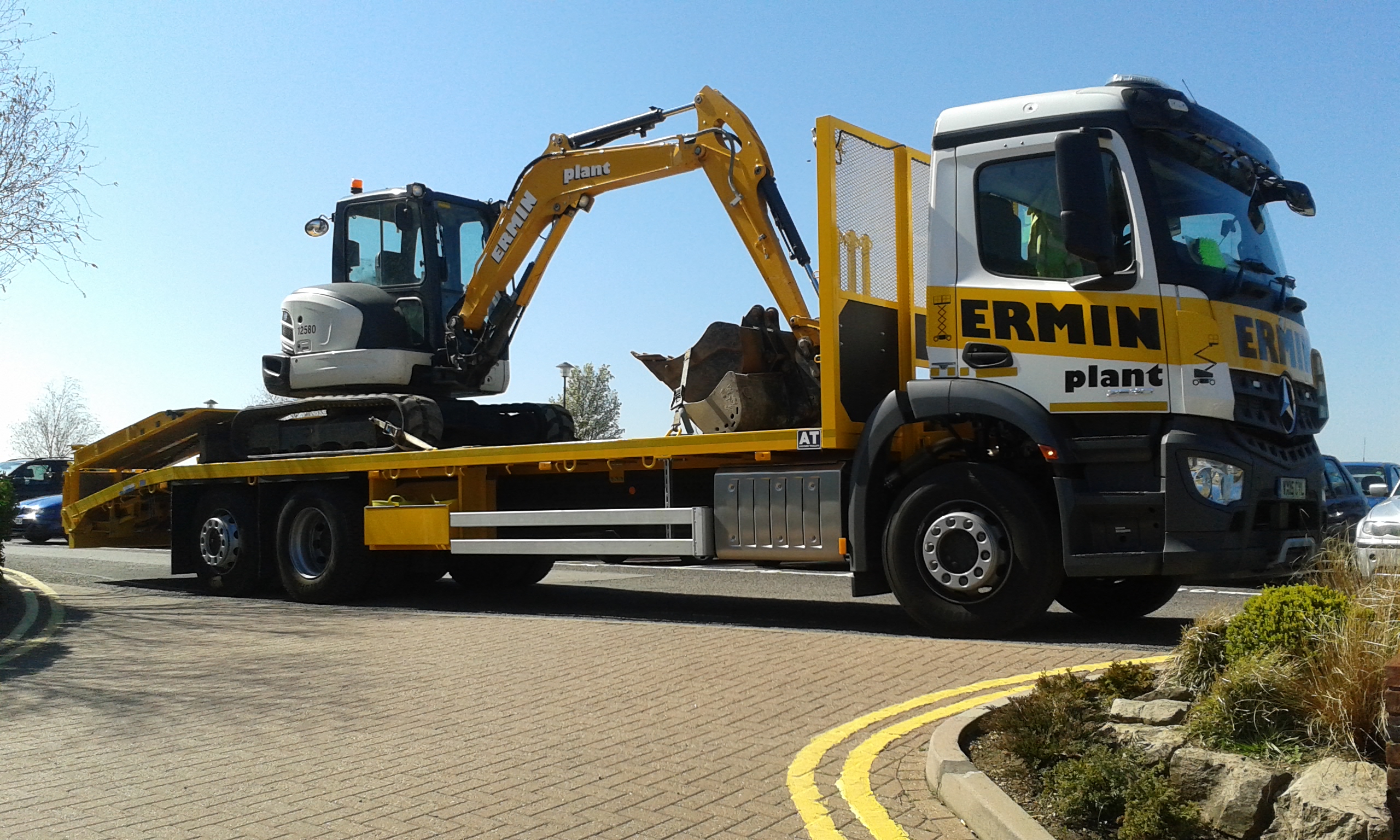 Lorry loaded